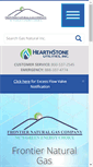 Mobile Screenshot of frontiernaturalgas.com